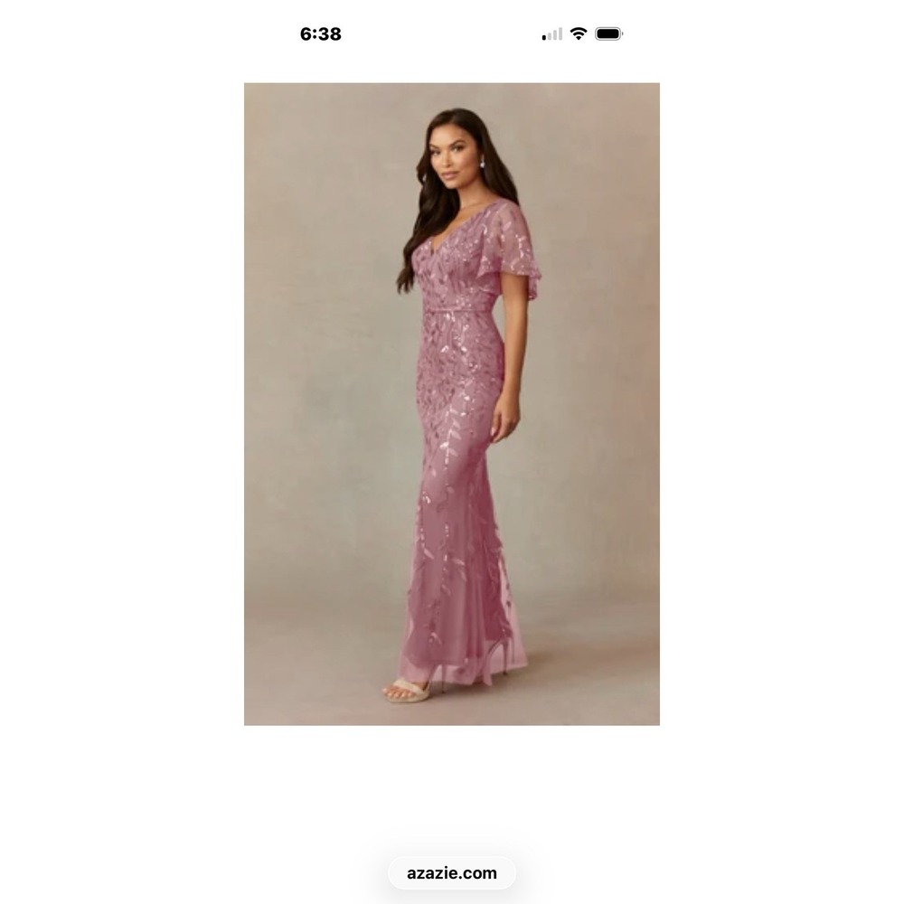 Upstudio Petaluma Women's Size 10 Dusty Rose Formal Gown Dress New Without Tags
